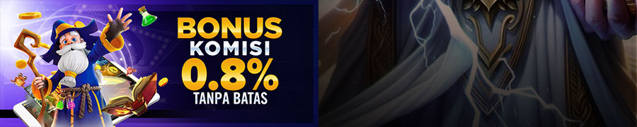 BONUS KOMISI 0.8% TANPA BATAS